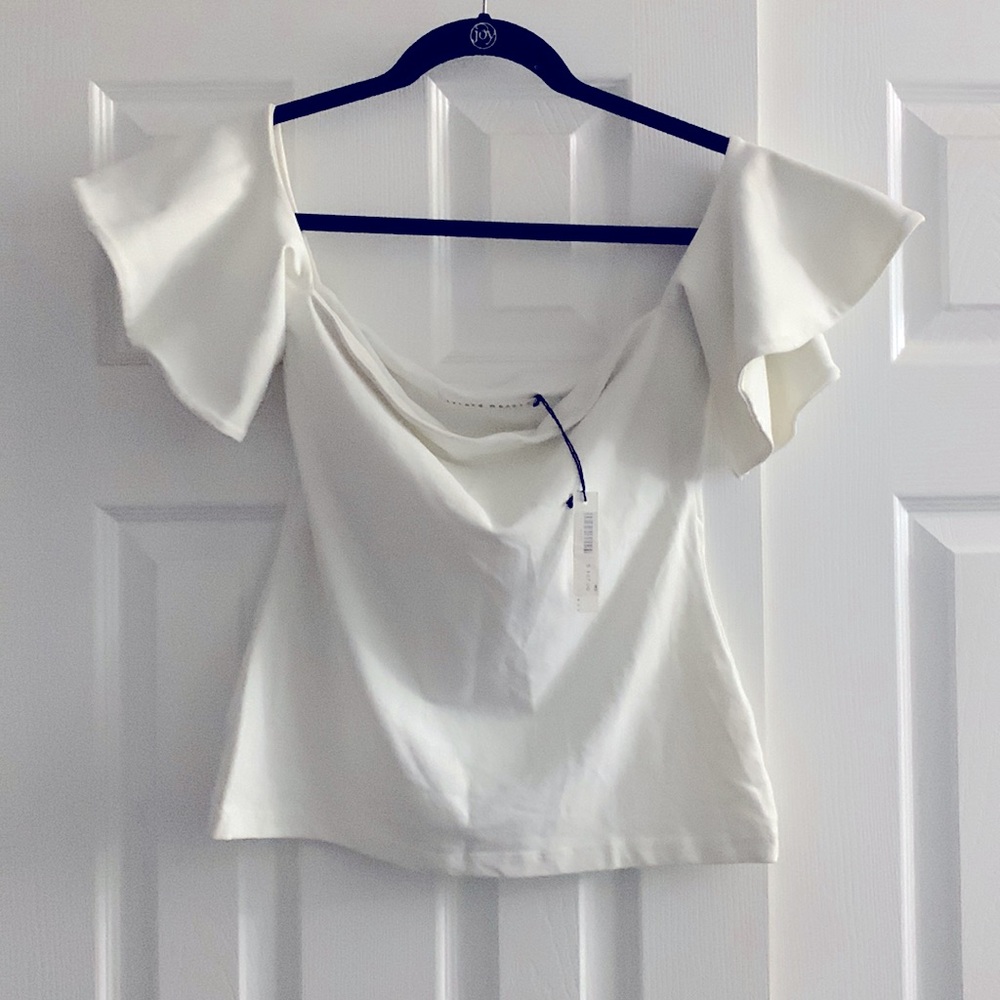 Susana Monaco New with tags white off the shoulder top